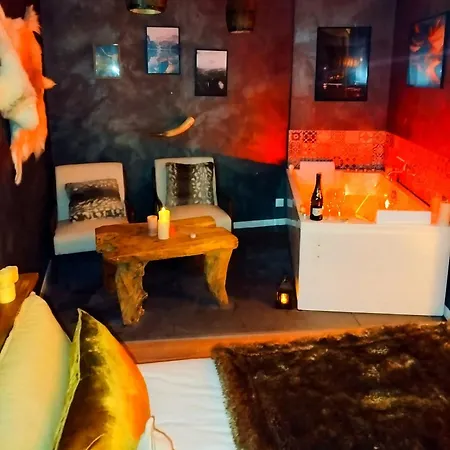 L'evasion Scandinave, Xxl, écran Cinéma, Lit King Size, Day Use, 10 Min Centre Appartamento